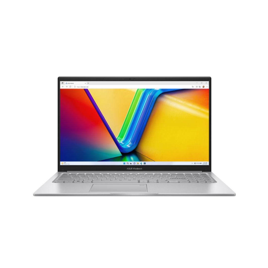 ASUS Vivobook 15 X1504VA-BQ4173, Intel Core 7-150U, RAM 8GB, SSD 512GB, Intel® Graphics, 15.6 Inch FHD 60Hz, Cool Silver