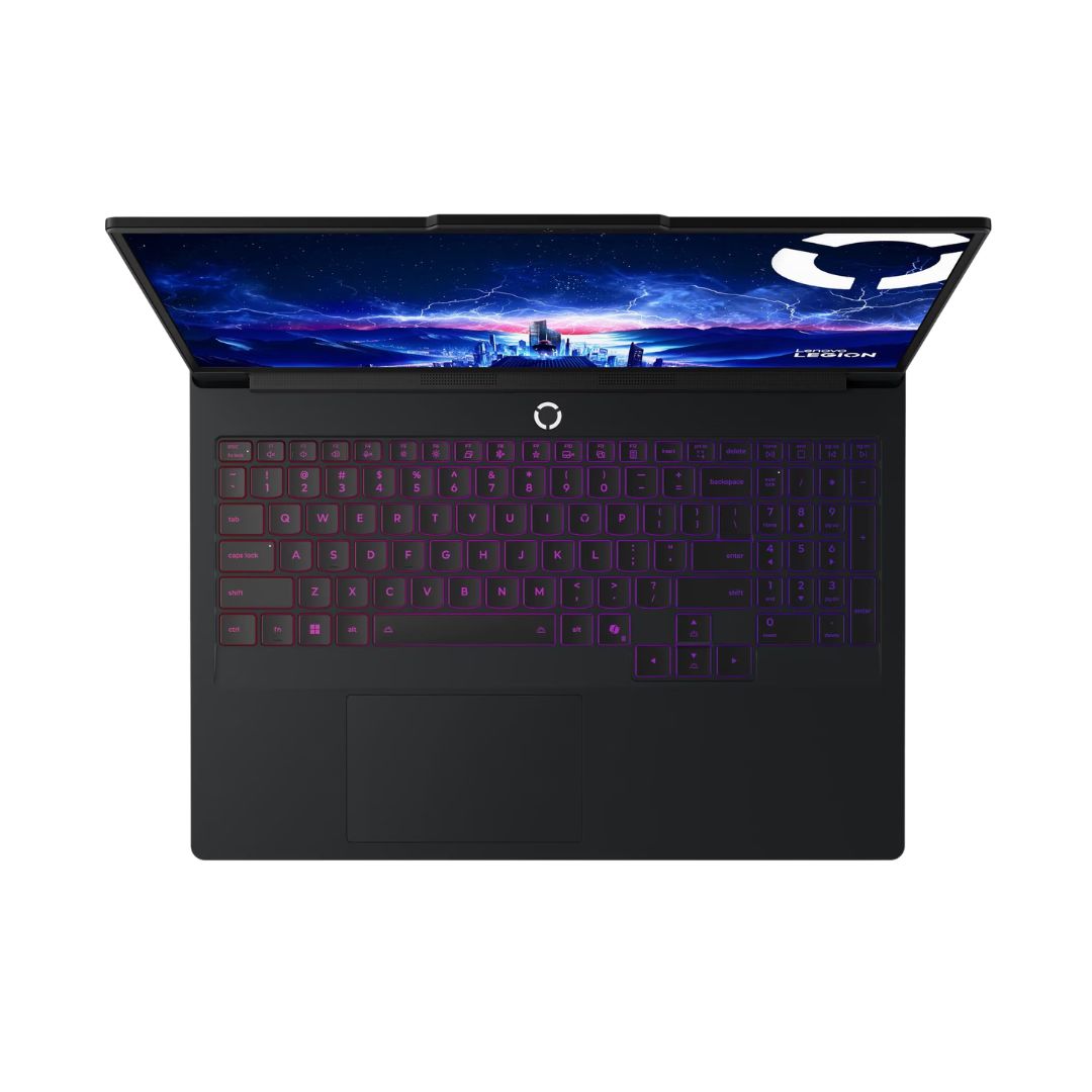 Lenovo Legion Pro 7 16IAX10H - (17US) Intel Core Ultra 9-275HX, ذاكرة وصول عشوائي (RAM) 32 جيجابايت، 1 تيرابايت، RTX 5090 24 جيجابايت، شاشة OLED 16.0 بوصة 240 هرتز، أسود