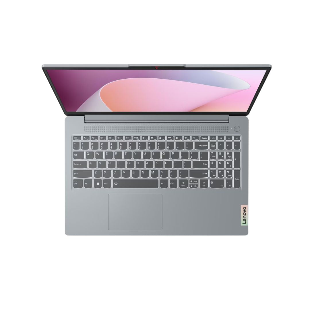 Lenovo IdeaPad Slim 3 15ABR8 - (LMUS) AMD Ryzen 7-5825U, ذاكرة وصول عشوائي 16 جيجابايت، قرص صلب 512 جيجابايت، بطاقة رسومات Radeon™، شاشة لمس 15.6 بوصة عالية الدقة بالكامل بتقنية IPS، رمادي قطبي