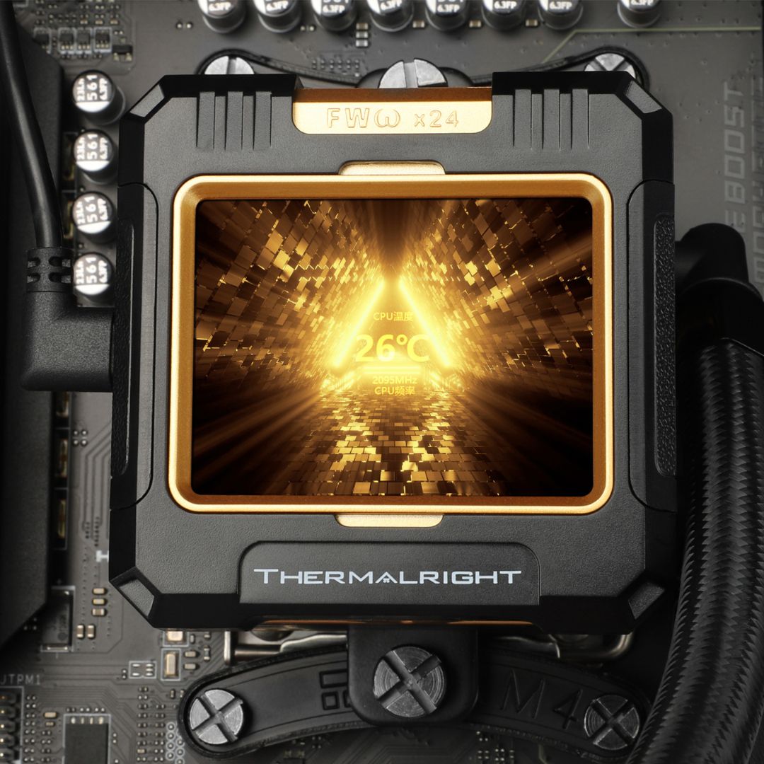 Thermalright Frozen Warframe 360 ARGB ARGB Liquid CPU Cooler - Black