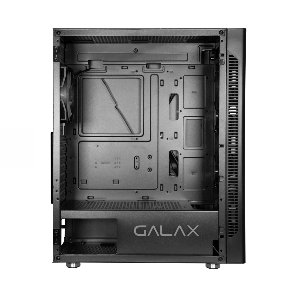 GALAX Revolution 06 RGB Computer Case with 4 Fans - Black