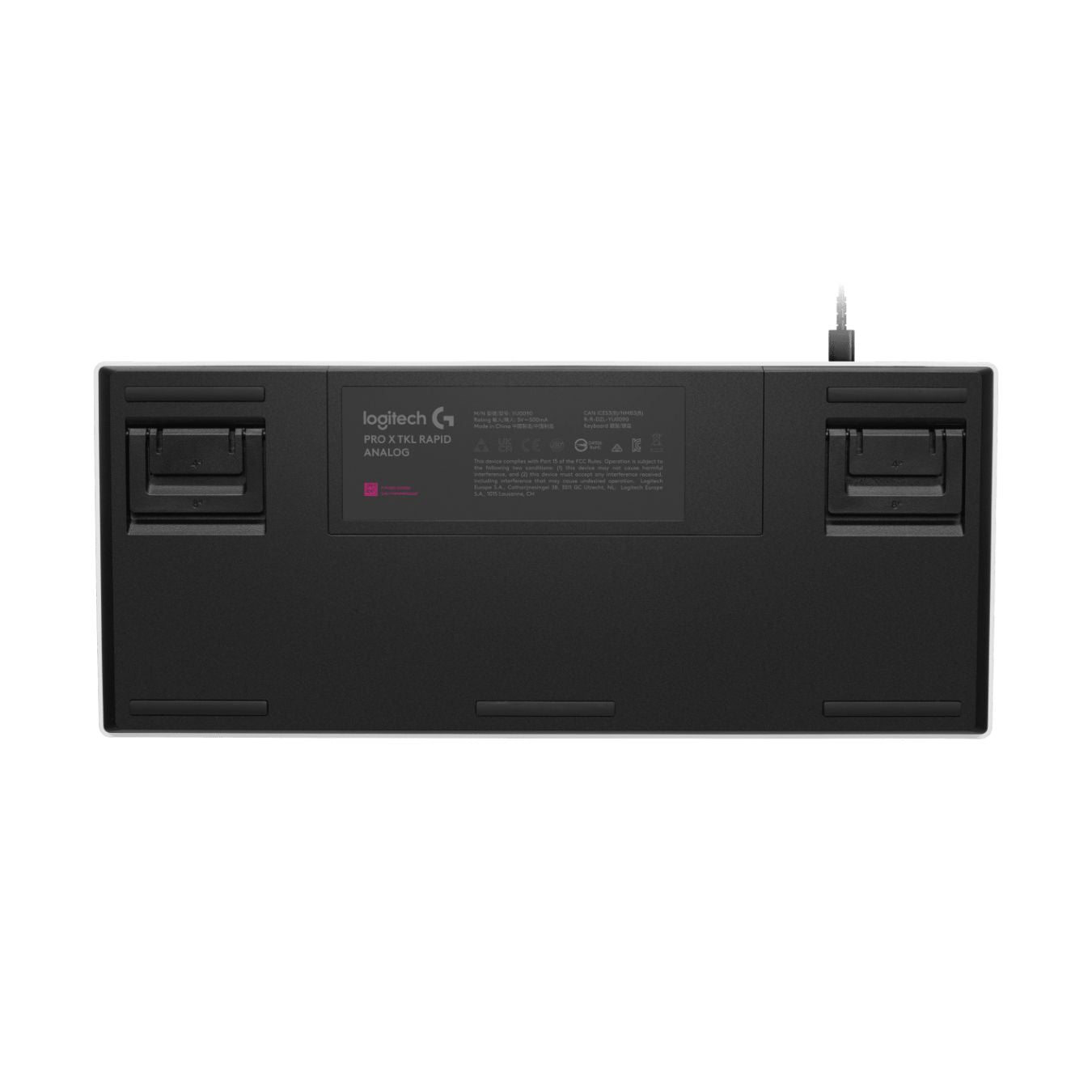 Logitech G PRO X TKL RAPID Wired Gaming Keyboard - White