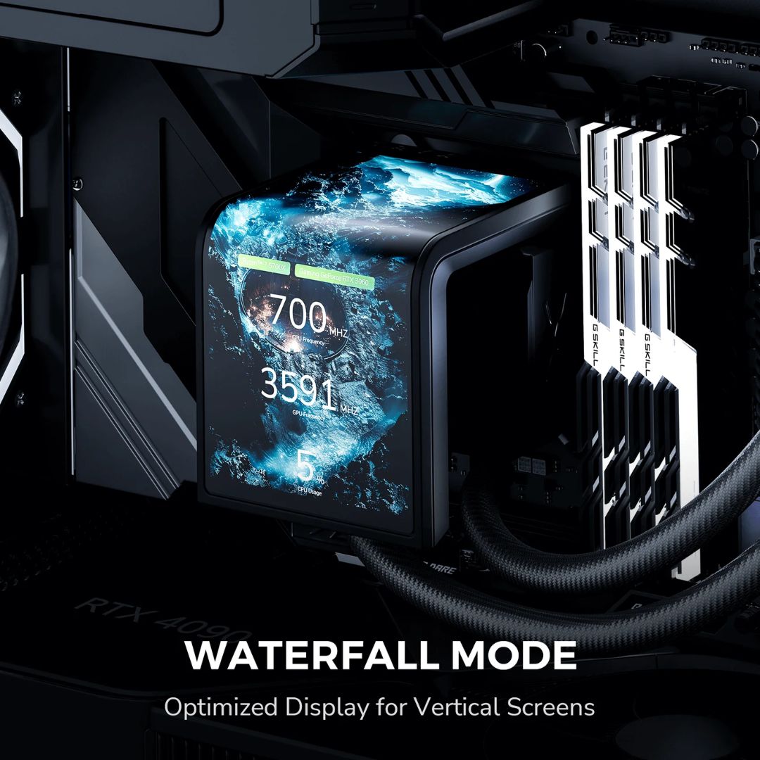 Tryx Panorama 360mm ARGB AIO Liquid Cooler - Black