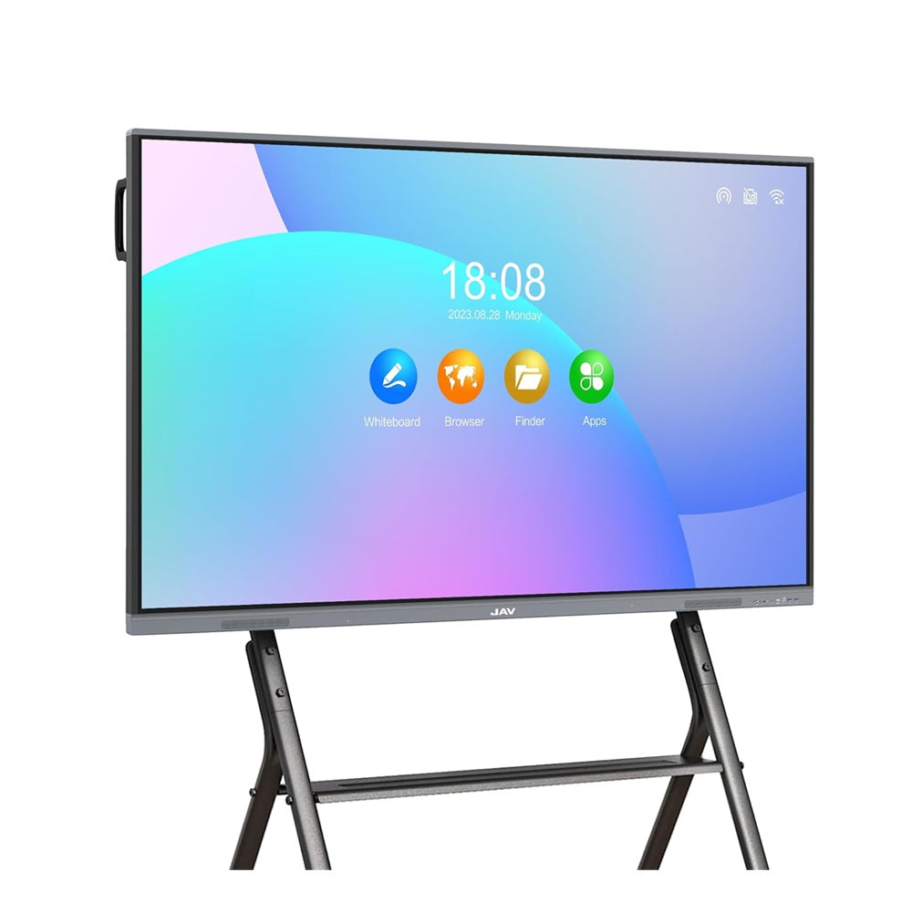 Luminex 75-Inch 4K UHD & AI Built-in Camera Smart Interactive Whiteboard, Android 13.0