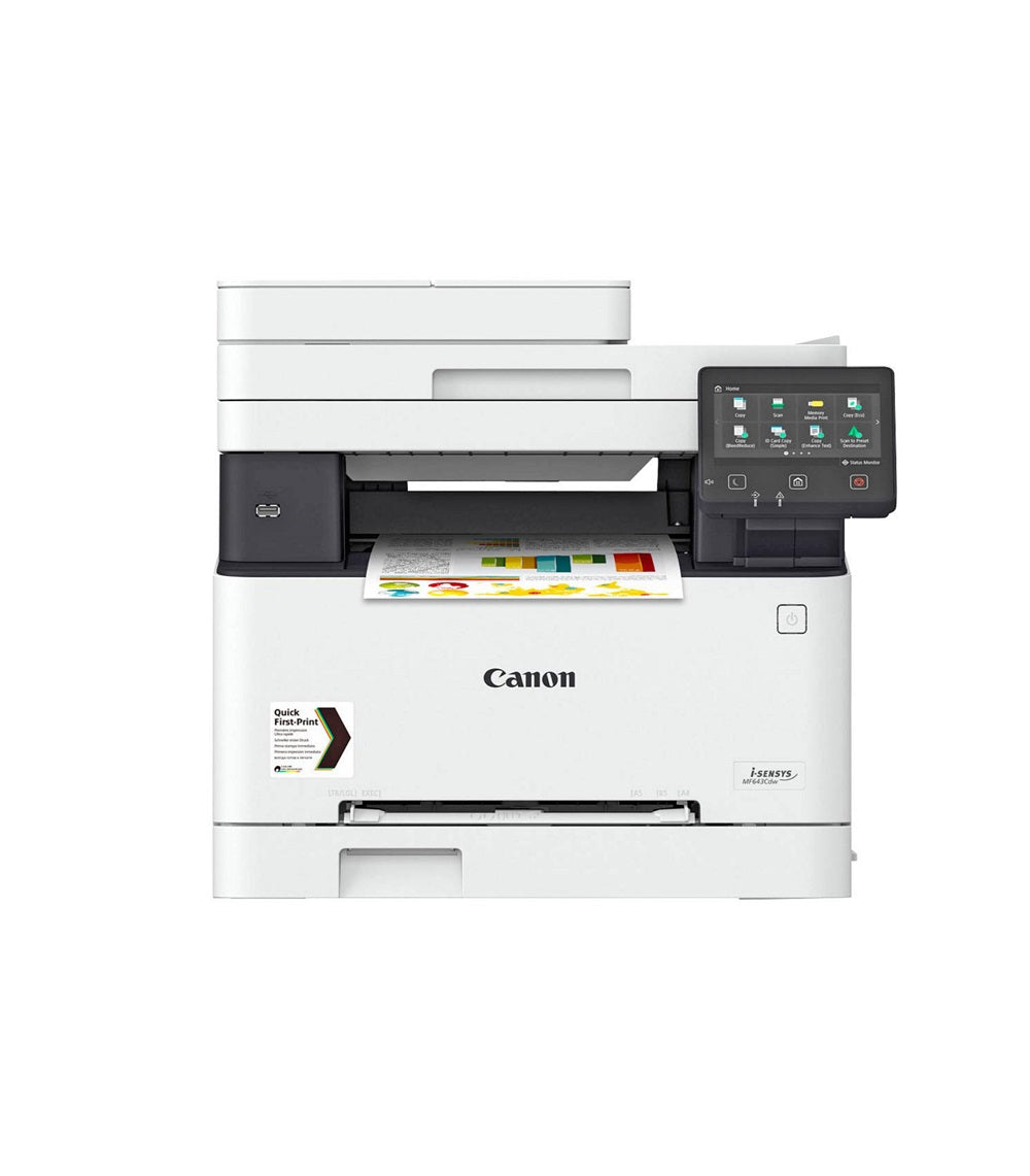 طابعة كانون i-SENSYS MF657Cdw ليزر ملونة متعددة الوظائف (طباعة، نسخ، مسح ضوئي، فاكس)