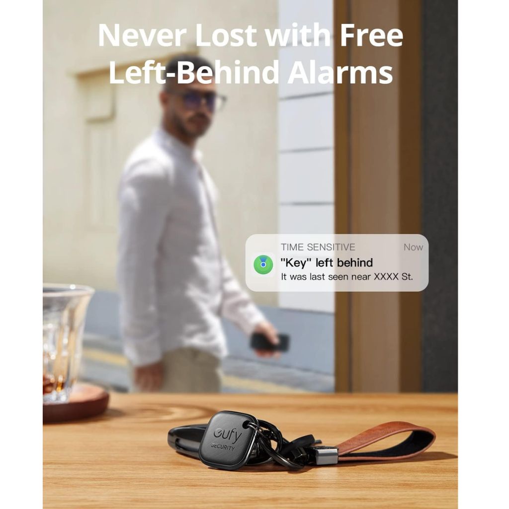 eufy T87B4 - Smart Item Tracker- Black