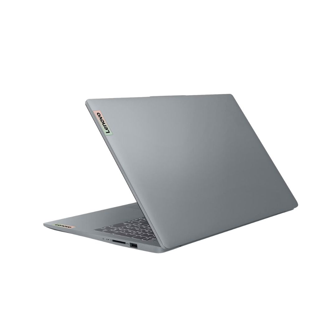 Lenovo IdeaPad Slim 3 15ABR8 - (LMUS) AMD Ryzen 7-5825U, ذاكرة وصول عشوائي 16 جيجابايت، قرص صلب 512 جيجابايت، بطاقة رسومات Radeon™، شاشة لمس 15.6 بوصة عالية الدقة بالكامل بتقنية IPS، رمادي قطبي
