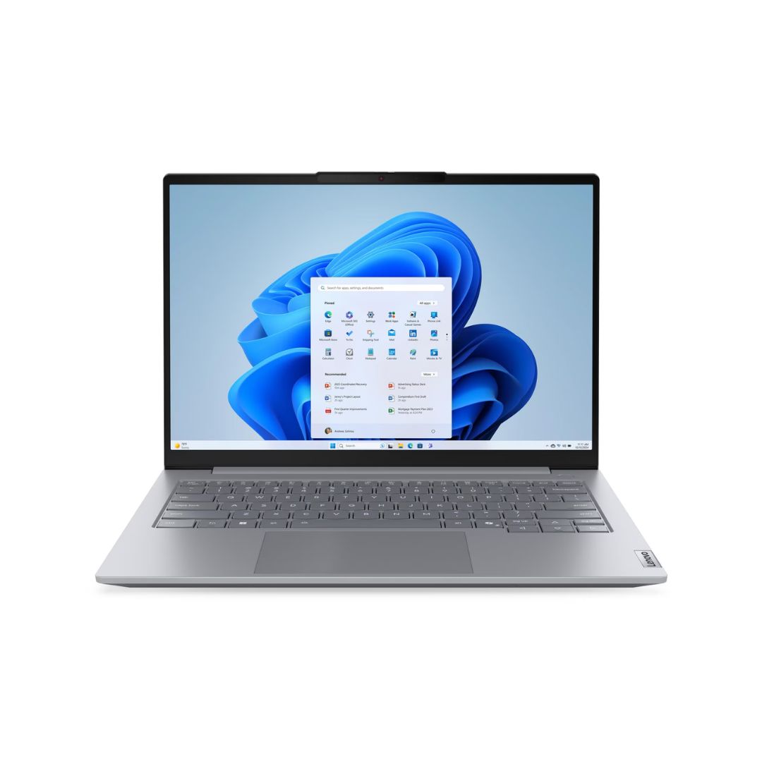 لينوفو ثينك بوك 14 G8 IAL (10GQ)، إنتل كور ألترا 7 255H، ذاكرة رام 16 جيجابايت، قرص SSD بسعة 512 جيجابايت، رسومات إنتل آرك، شاشة WUXGA مقاس 14 بوصة، رمادي قطبي