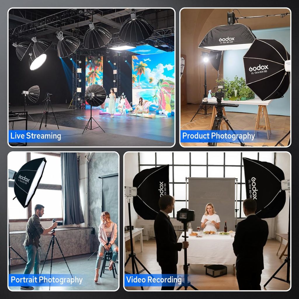 Godox LE300Bi Litemons Bi-Color LED Video Light – White