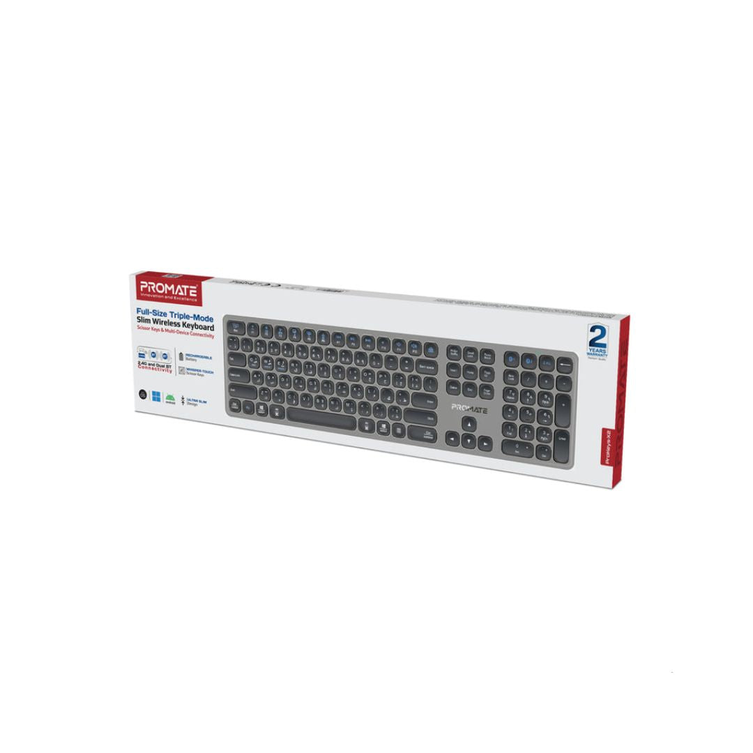 Promate ProKeys-X2 Wireless Keyboard