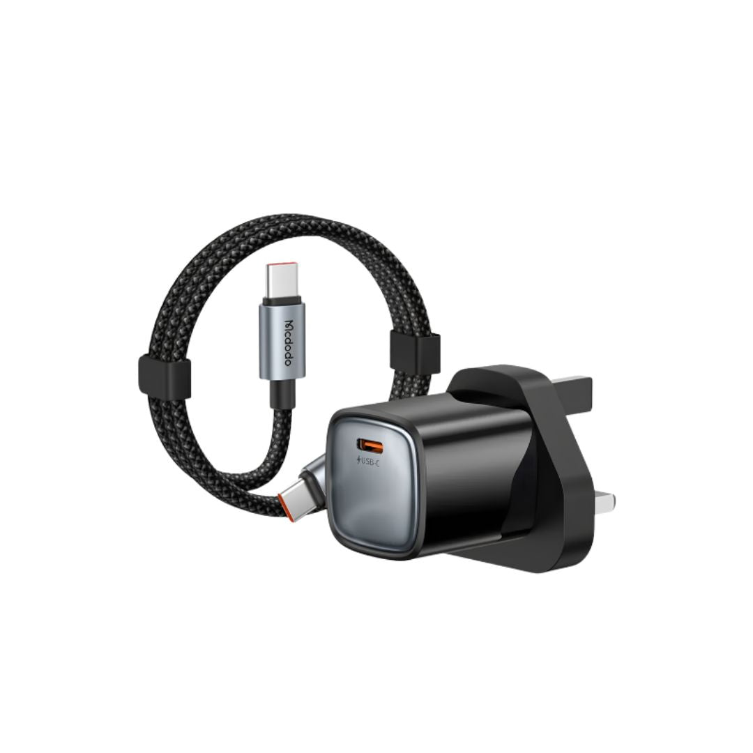 Mcdodo CH-4355 45W USB-C Charger with Cable - Black