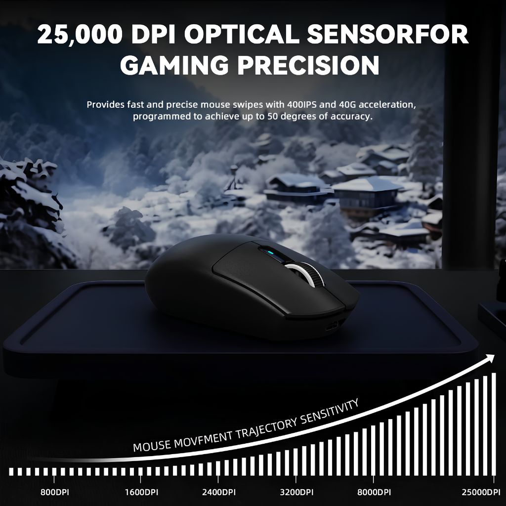 Attack Shark G3 Pro Wireless - Black