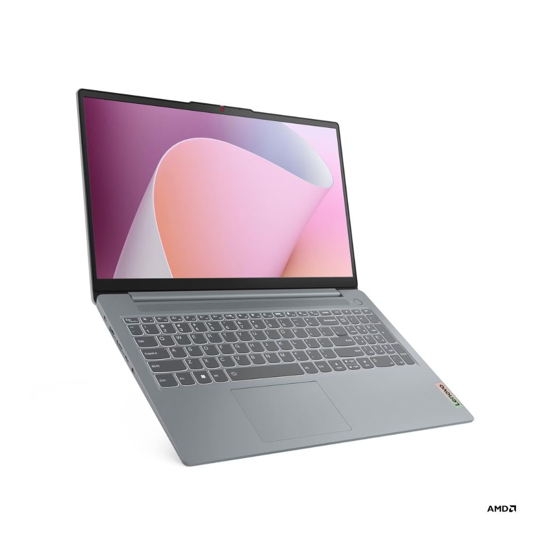 Lenovo IdeaPad Slim 3 15ABR8 (B5PS), AMD Ryzen 5-5625U, RAM 8GB, SSD 512GB, AMD Radeon Graphics, 15.6 Inch FHD, Arctic Grey