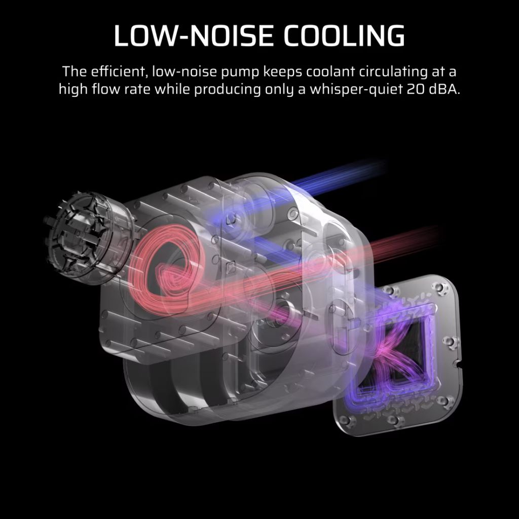Corsair NAUTILUS 240 RS ARGB Liquid CPU Cooler - Black