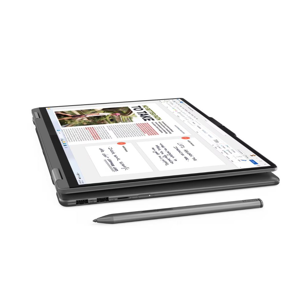 Lenovo Yoga 7 2-in-1 16IML9 - (02US), Intel® Core Ultra 7-155U, RAM 16GB, SSD 1TB, Intel® Graphics, 16 Inch " WUXGA IPS 60Hz X360 Touch, Storm Grey
