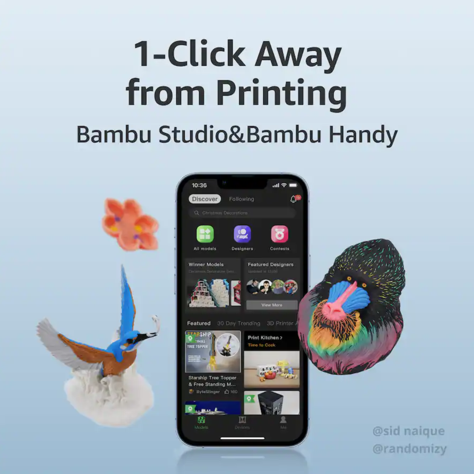 Bambu Lab A1 Combo 3D Printer