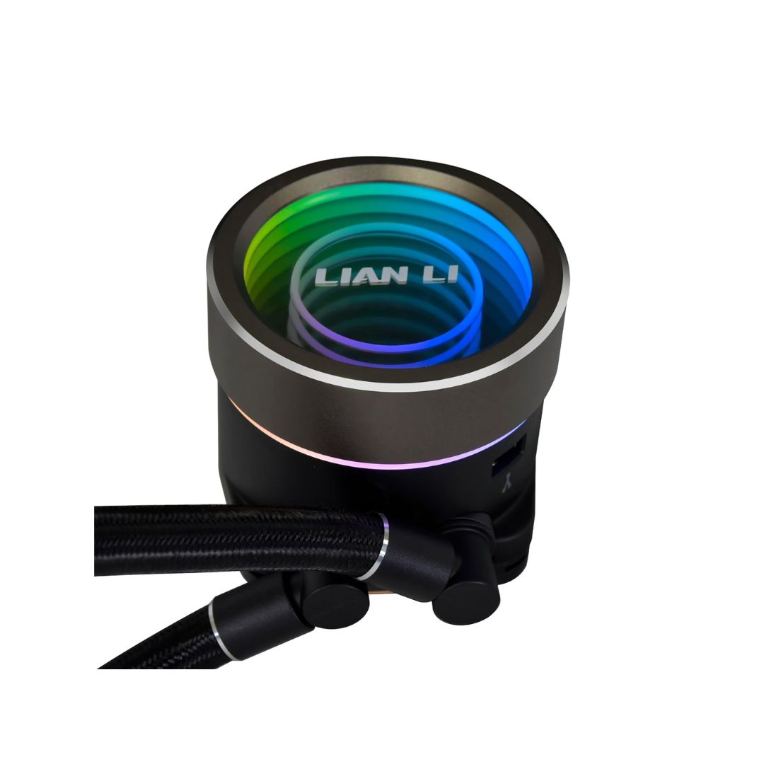 مبرد سائل LIAN LI GA II TRINITY SL-INF 360 RGB AIO - أسود