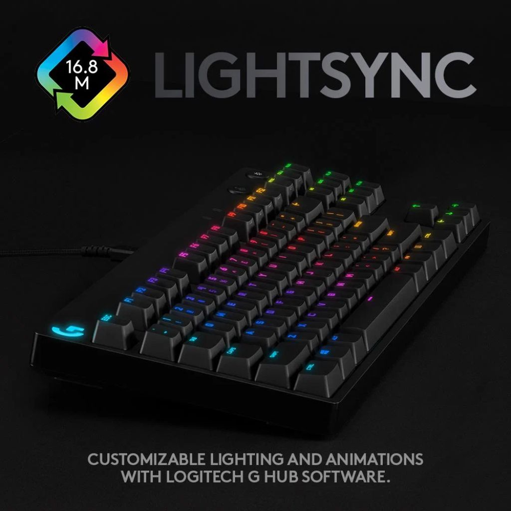 Logitech G PRO Mechanical Gaming Keyboard - Black
