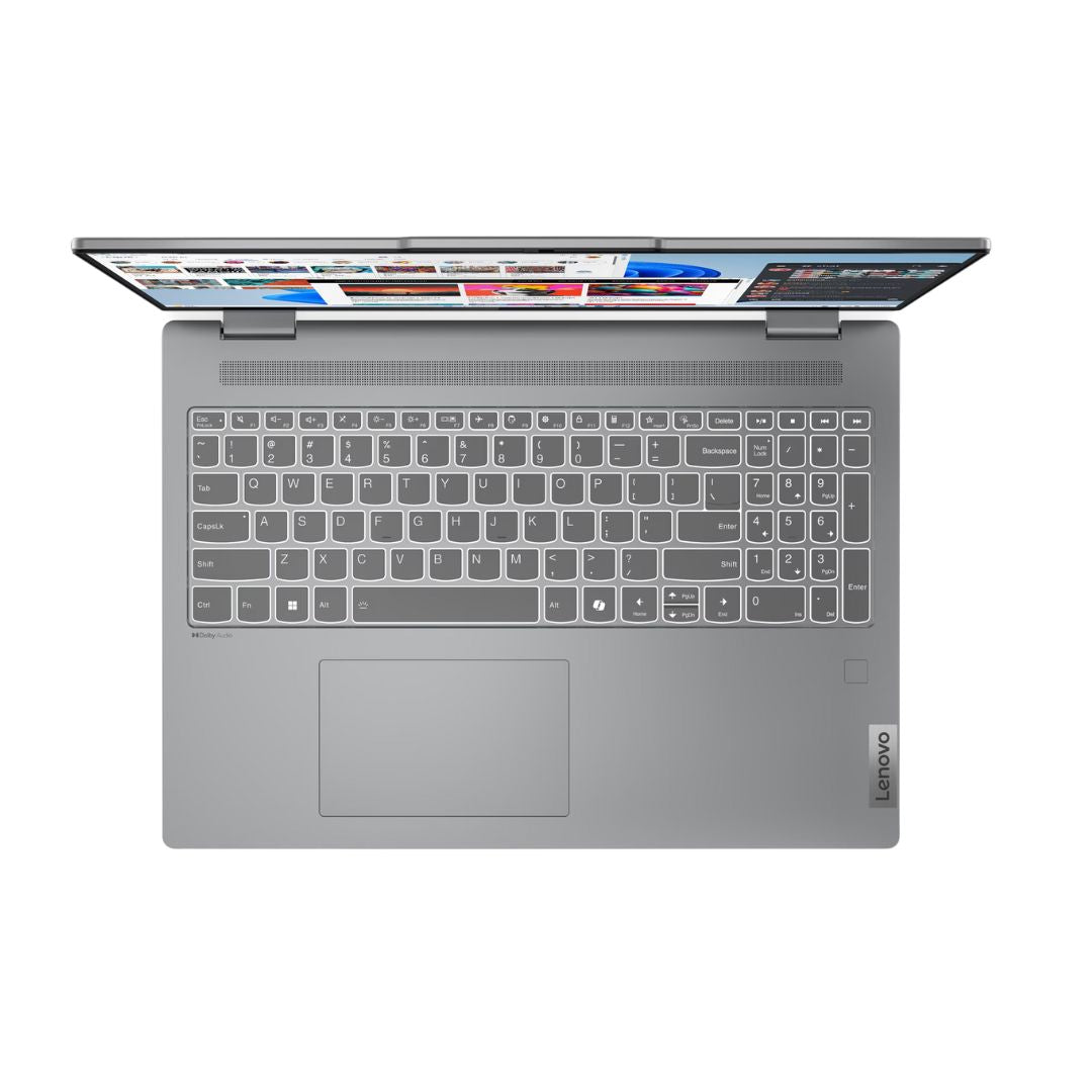 Lenovo Ideapad 5 16IRU9 -(07US), Intel Core 7-150U, RAM 16GB, SSD 512GB, Intel® Graphics, 16.0 Inch WUXGA IPS Touch, Luna Grey