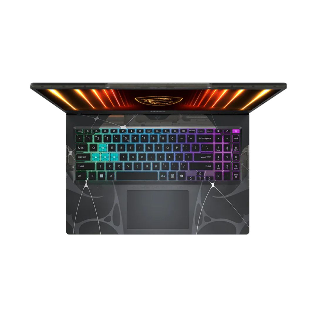 MSI Cyborg 15 B2RWGKG-409US, Intel Core 7-240H, RAM 16GB, SSD 1TB, NVIDIA GeForce RTX 5070 8GB, 15.6 Inch FHD 144Hz, Translucent Black