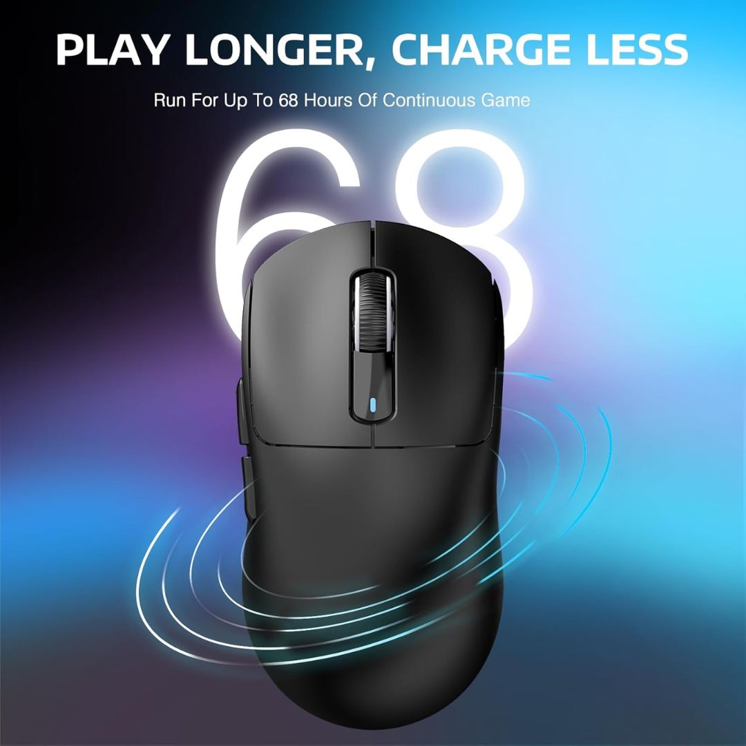 ATTACK SHARK X3PRO Wireless Gaming Mouse - Black
