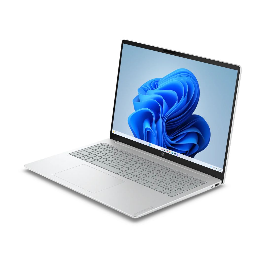 HP OmniBook 3 16-bu0305dx, Intel Core Ultra 5-225U, RAM 8GB, SSD 512GB, Intel Graphics, 16 Inch 2K IPS Touchscreen, Mica Silver