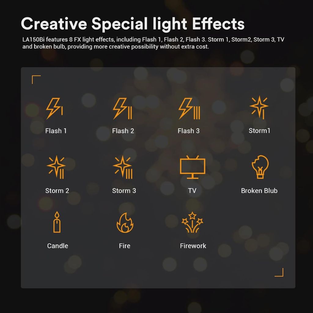 Godox LA150Bi Litemons Bi-Color LED Video Light – 190W COB