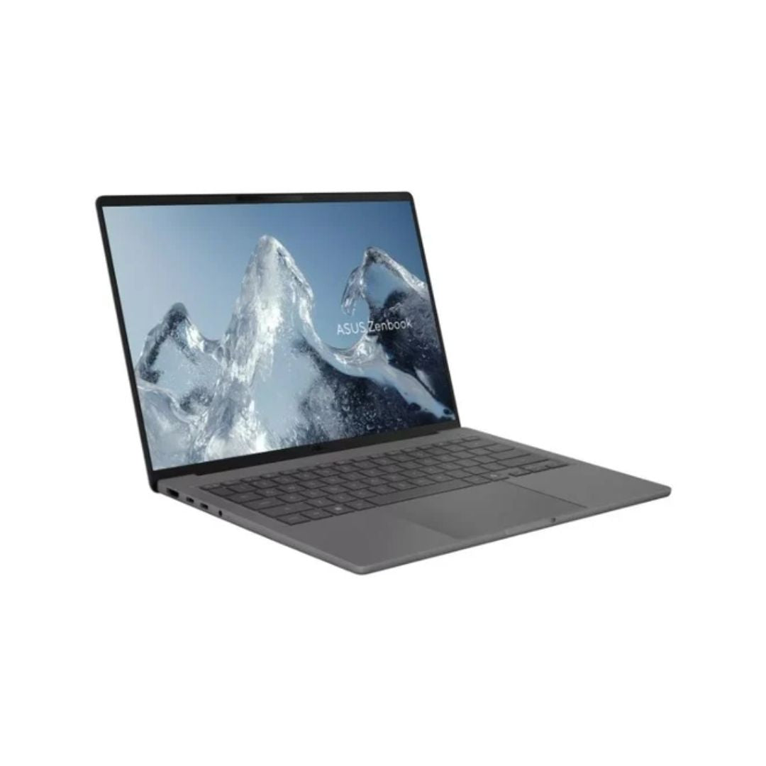 ASUS Zenbook A14 UX3407RA-QD004W, Snapdragon X Elite, RAM 16GB, 1TB SSD, Qualcomm Adreno, 14.0 Inch WUXGA OLED, Iceland Gray