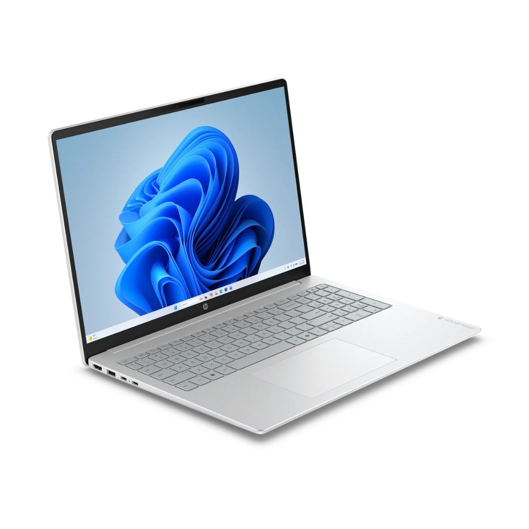 HP OmniBook 3 16-bu0305dx, Intel Core Ultra 5-225U, RAM 8GB, SSD 512GB, Intel Graphics, 16 Inch 2K IPS Touchscreen, Mica Silver
