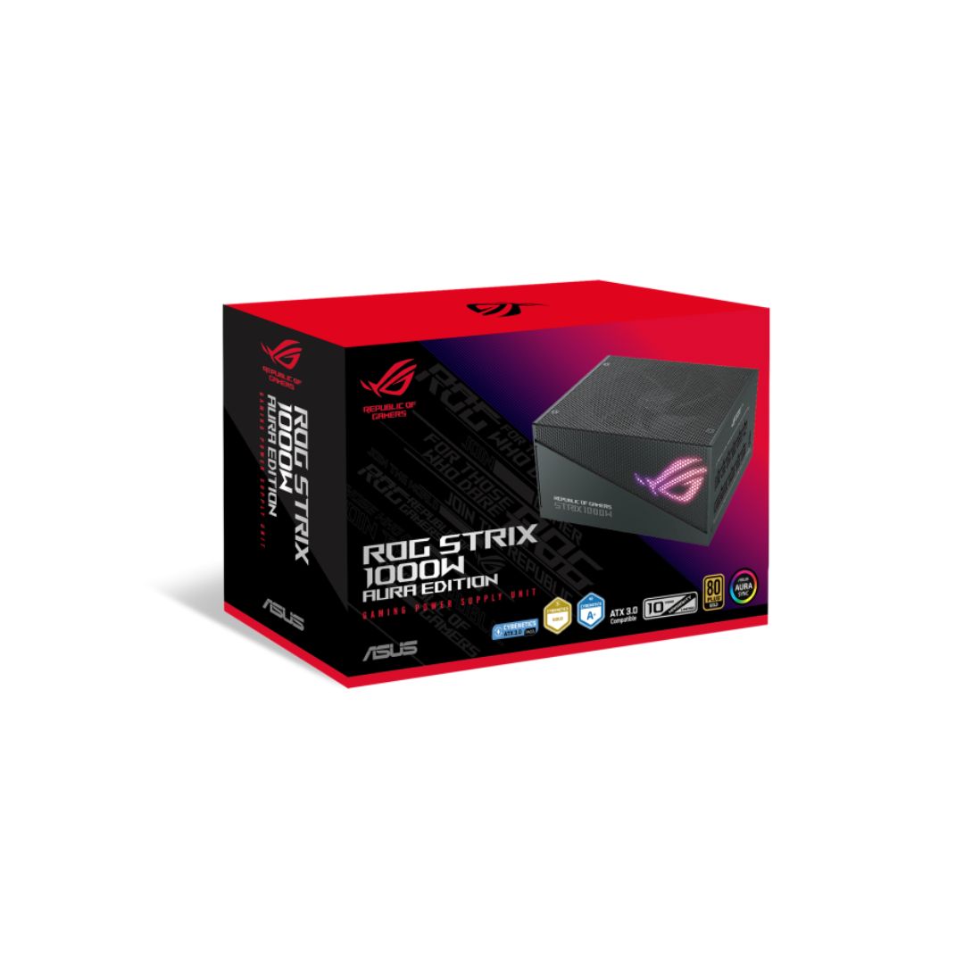 ASUS ROG STRIX 1000W Aura Edition 80+ Gold, Full Modular, PCIe 5.0