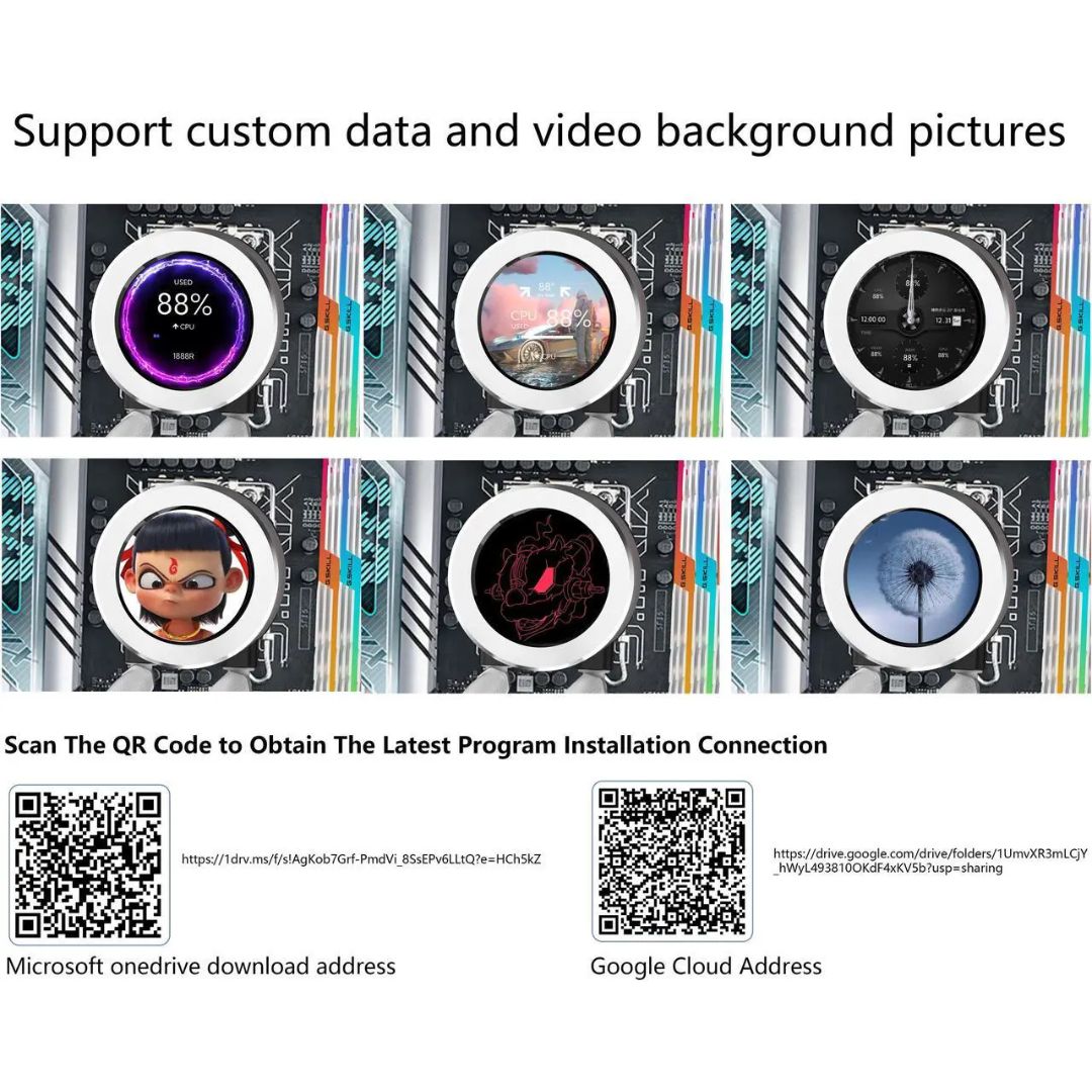 SAMA SM360 PRO ARGB Liquid CPU Cooler - White