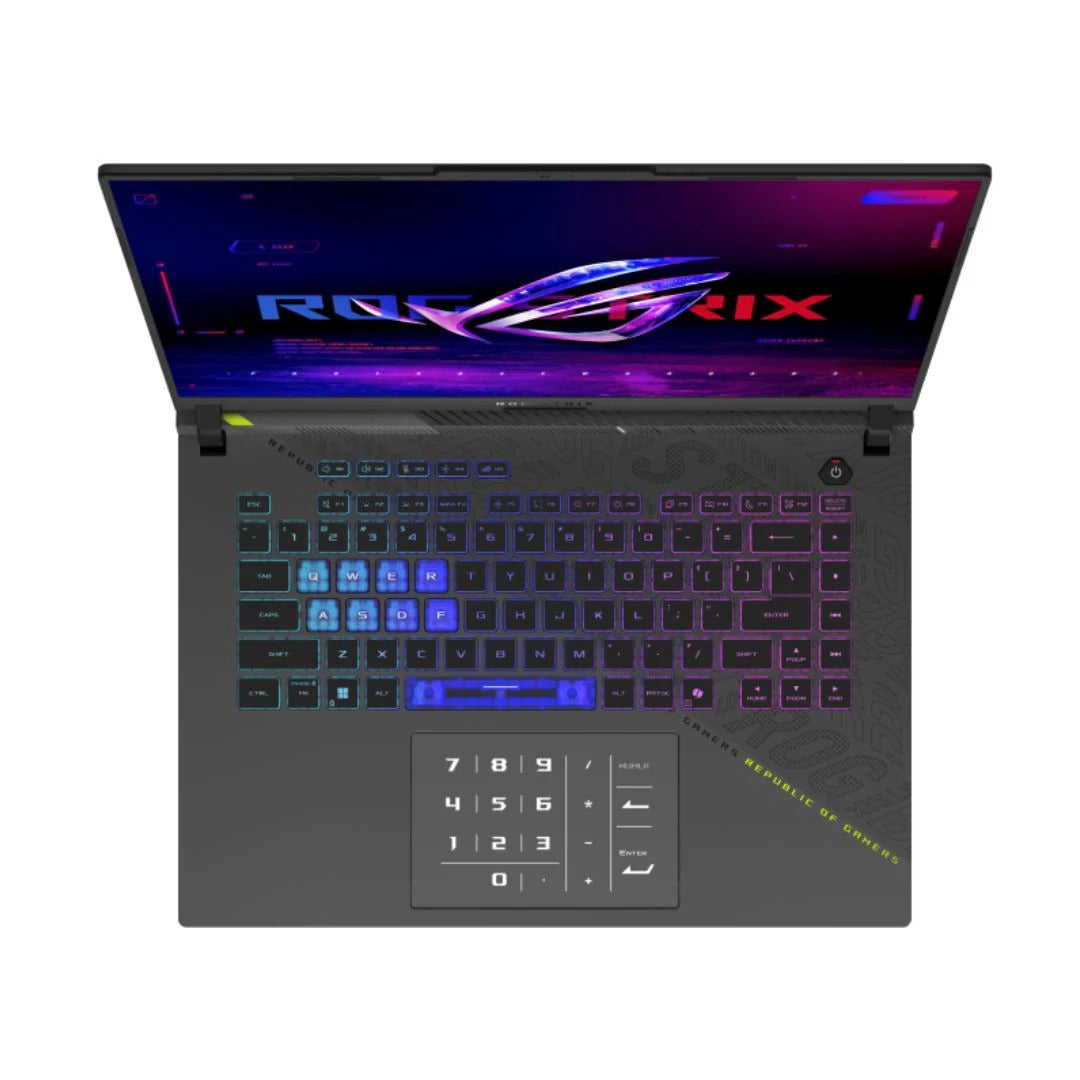 ASUS ROG Strix G16 G615LM-RV172, Intel Ultra 9-275HX, RAM 32GB, SSD 2TB, NVIDIA RTX 5060 8GB, 16.0 Inch WUXGA FHD+ 165Hz, Volt Green