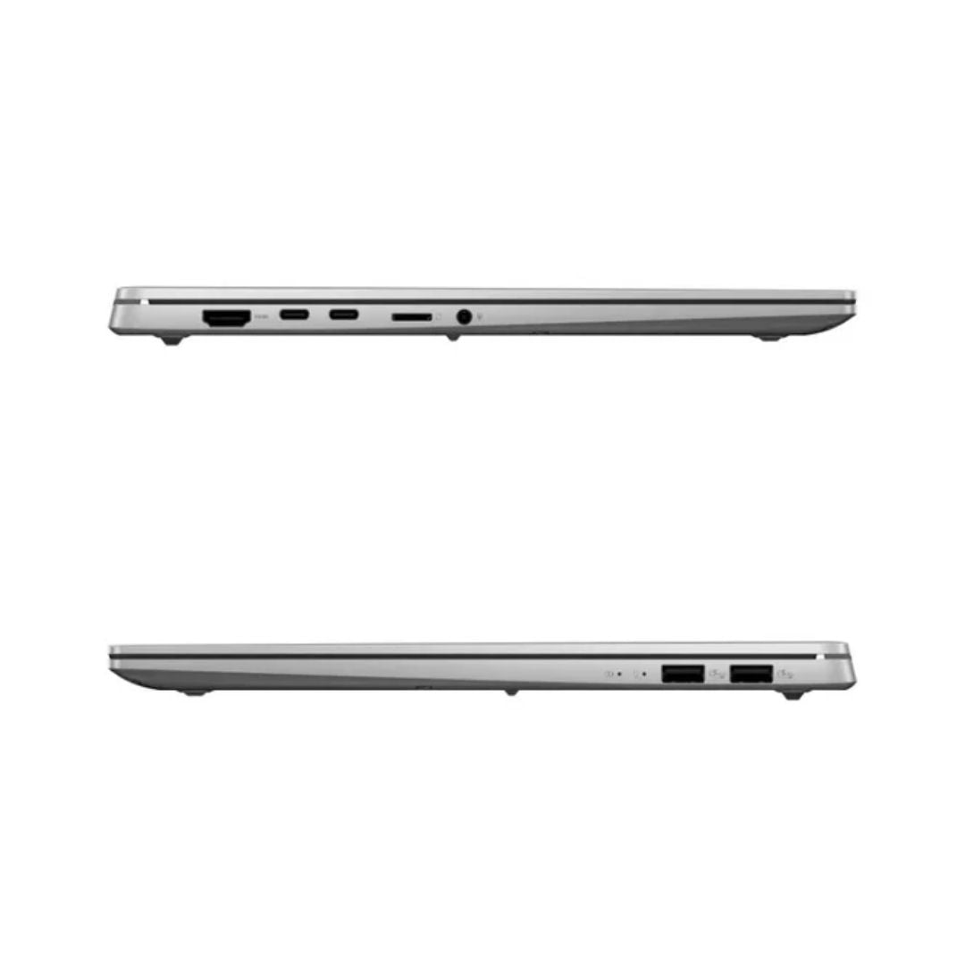 ASUS Vivobook S 15 OLED S5507QA-MA049W, Snapdragon X Elite, RAM 32GB, 1TB SSD, Qualcomm Adreno, 15.6 Inch 3K OLED 120Hz, Cool Silver