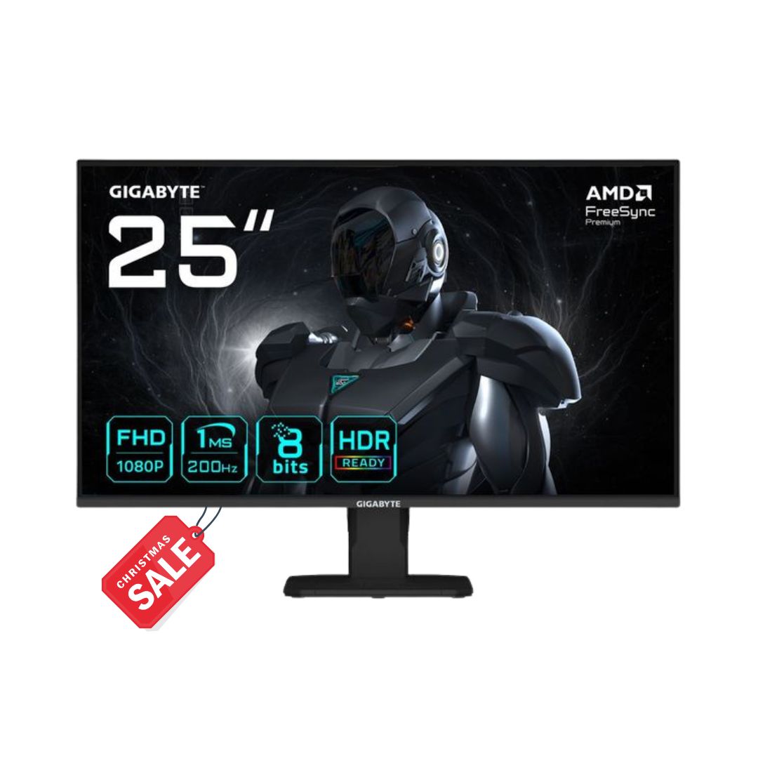 Gigabyte GS25F2 , 24.5 inch , FHD (1920 x 1080) 1Ms 200Hz IPS FLAT, Gaming Monitor