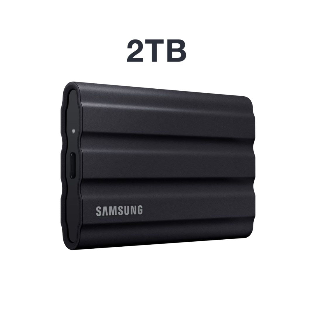 Samsung T7 Shield 2TB Portable External SSD, Black
