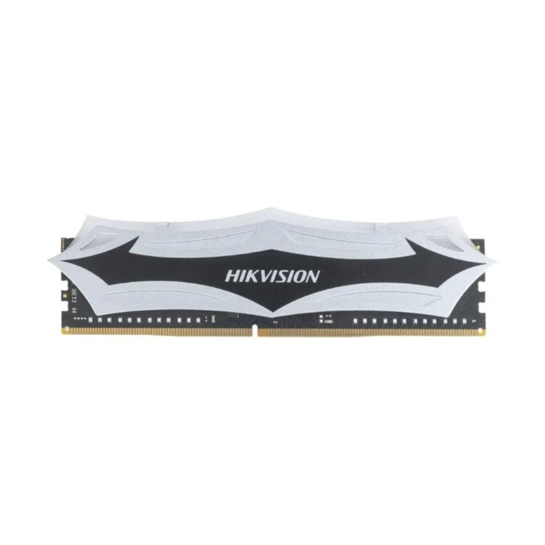ذاكرة وصول عشوائي لسطح المكتب DDR4 RGB من هايكفيجن U100 سعة 16 جيجابايت (1x16 جيجابايت) بتردد 3200 ميجاهرتز CL16 - فضي
