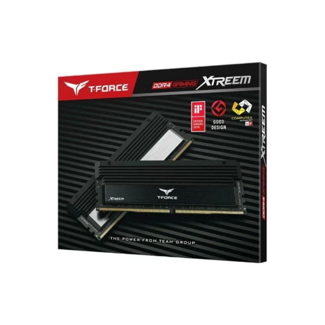 ذاكرة سطح المكتب TEAM GROUP T-FORCE XTREEM DDR4 سوداء 16 جيجابايت (8 × 2) 5333 CL22