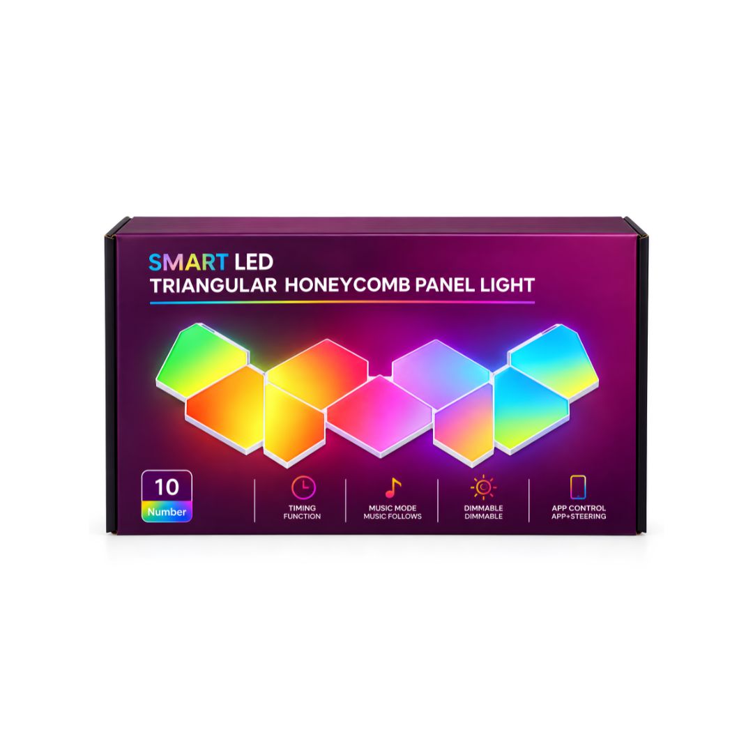 Raptor Smart RGBIC NanoLeaf - Smart LED - 10 Panels