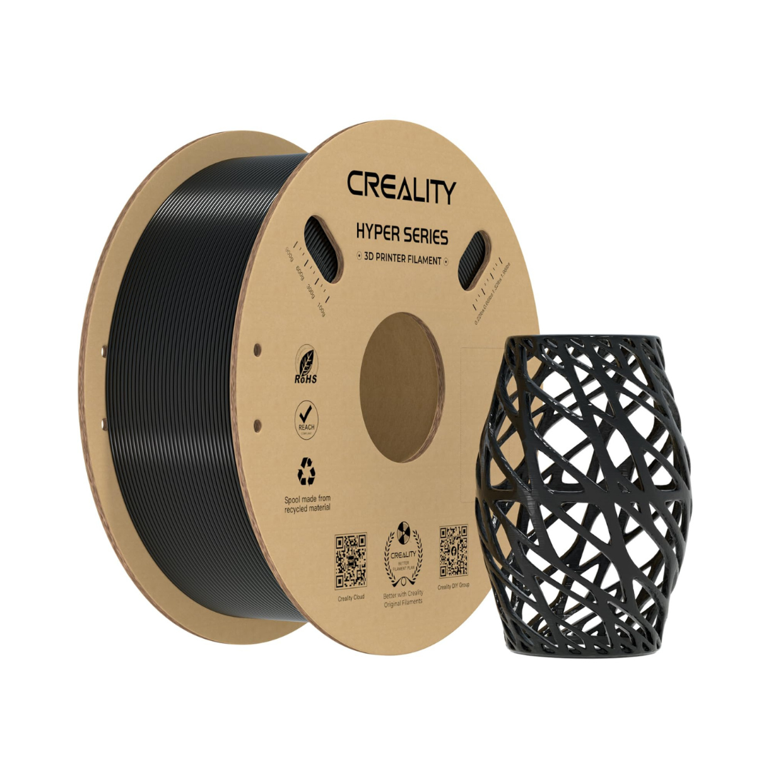 Creality Hyper PETG 3D Printing Filament 1KG - Black