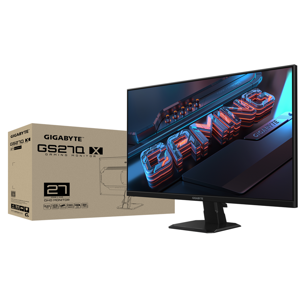 Gigabyte GS27Q X - 27" 2K IPS 240Hz Gaming Monitor