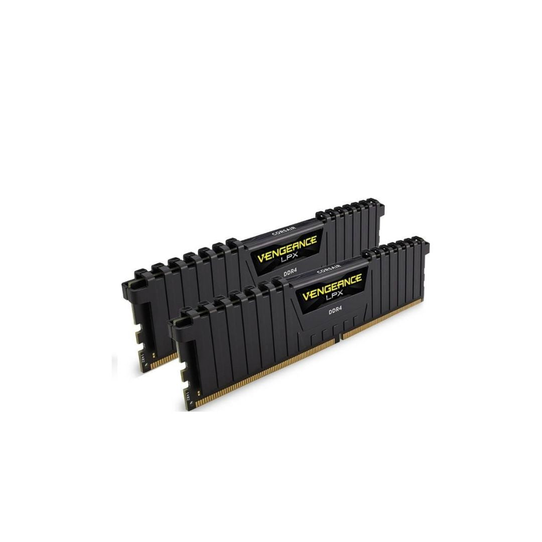 ذاكرة Corsair Vengeance LPX DDR4 سعة 16 جيجابايت (2x8) - 3200 ميجاهرتز - C16 - أسود
