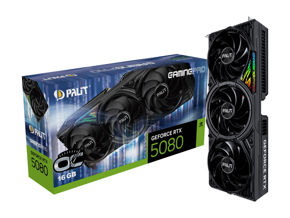 Palit GeForce RTX 5080 GamingPro OC - 16GB