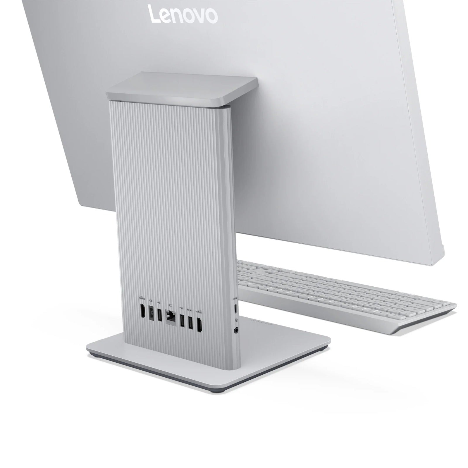 جهاز لينوفو IdeaCentre 24IRH9 المتكامل - (LAAX) بمعالج i7-13620H، وذاكرة وصول عشوائي 8 جيجابايت، وقرص تخزين SSD بسعة 512 جيجابايت، وبطاقة رسومات Intel® UHD، وشاشة IPS مقاس 24 بوصة، ولون رمادي سحابي.