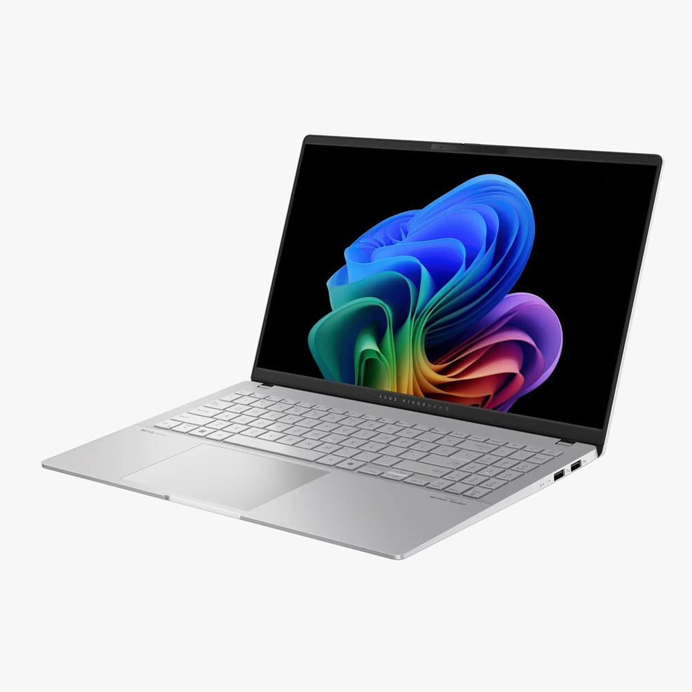 Asus Vivobook S 15 K5507QA-MA048W, Snapdragon X Plus, RAM 16GB, 1TB SSD, Qualcomm® Adreno™, 15.6 3K OLED 120Hz, Cool Silver