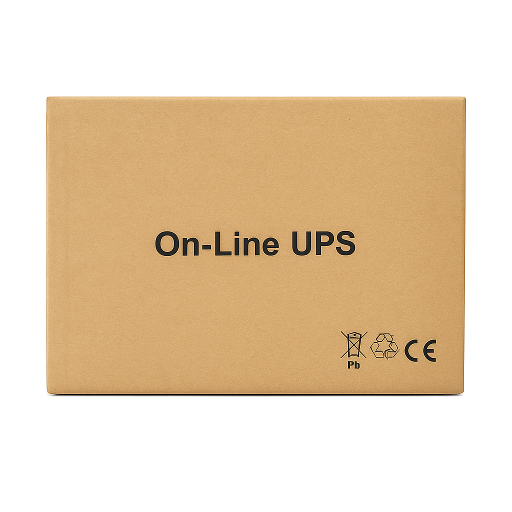 UPS Getx 1000va Online - GXK-1-1-1-CO (LCD, Battery 12V-9A *2)