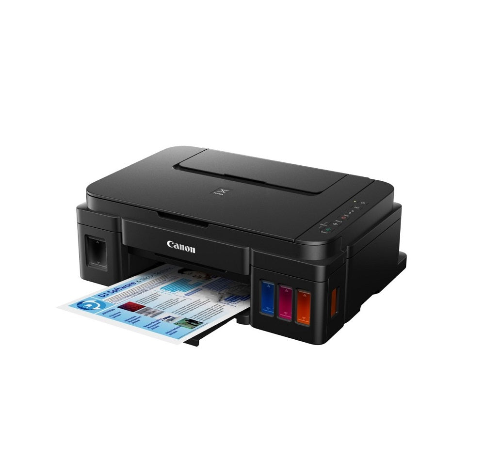 Canon PIXMA G3410 Wi-Fi, Inkjet Color All-in-One Printer, printing from smart devices