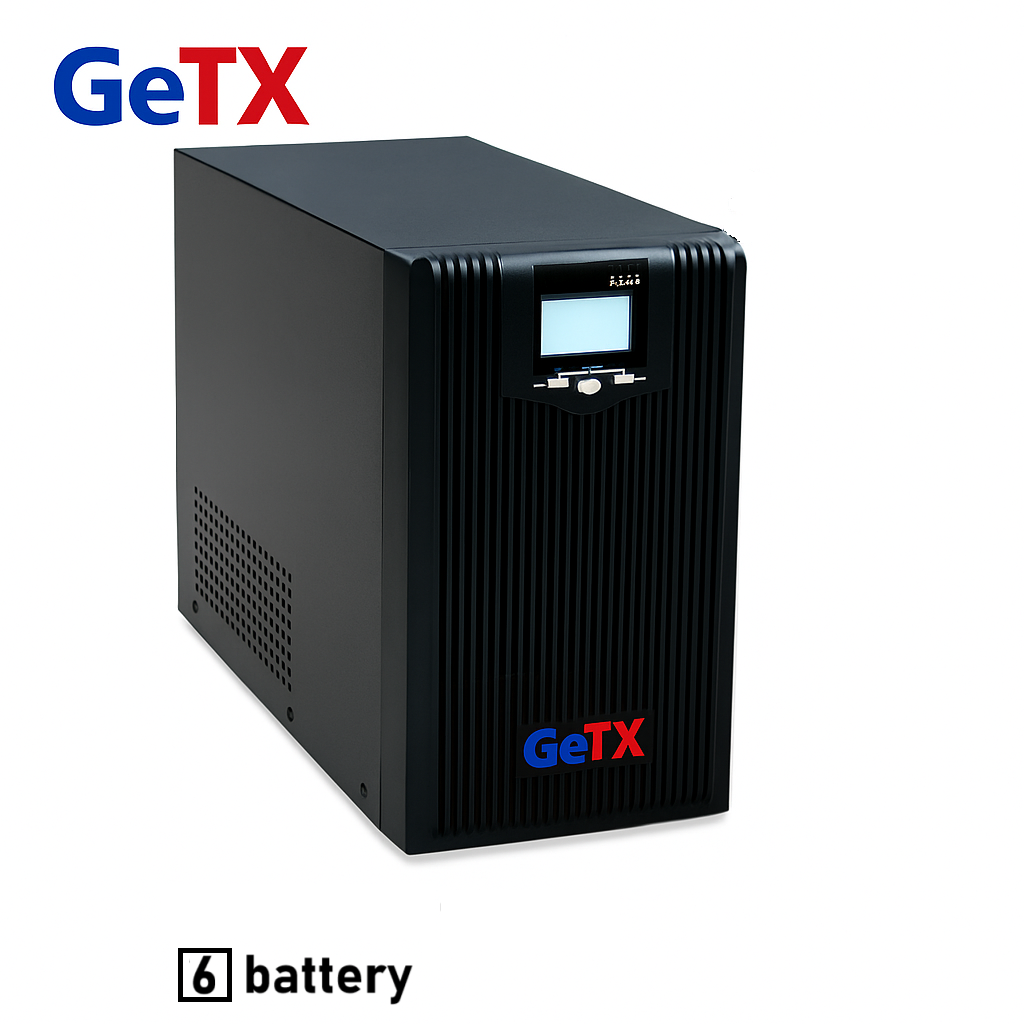 UPS GeTX Online GXT-2000-CON, 2KV (2000VA, 2KV) HF LCD battery 12-7 *6