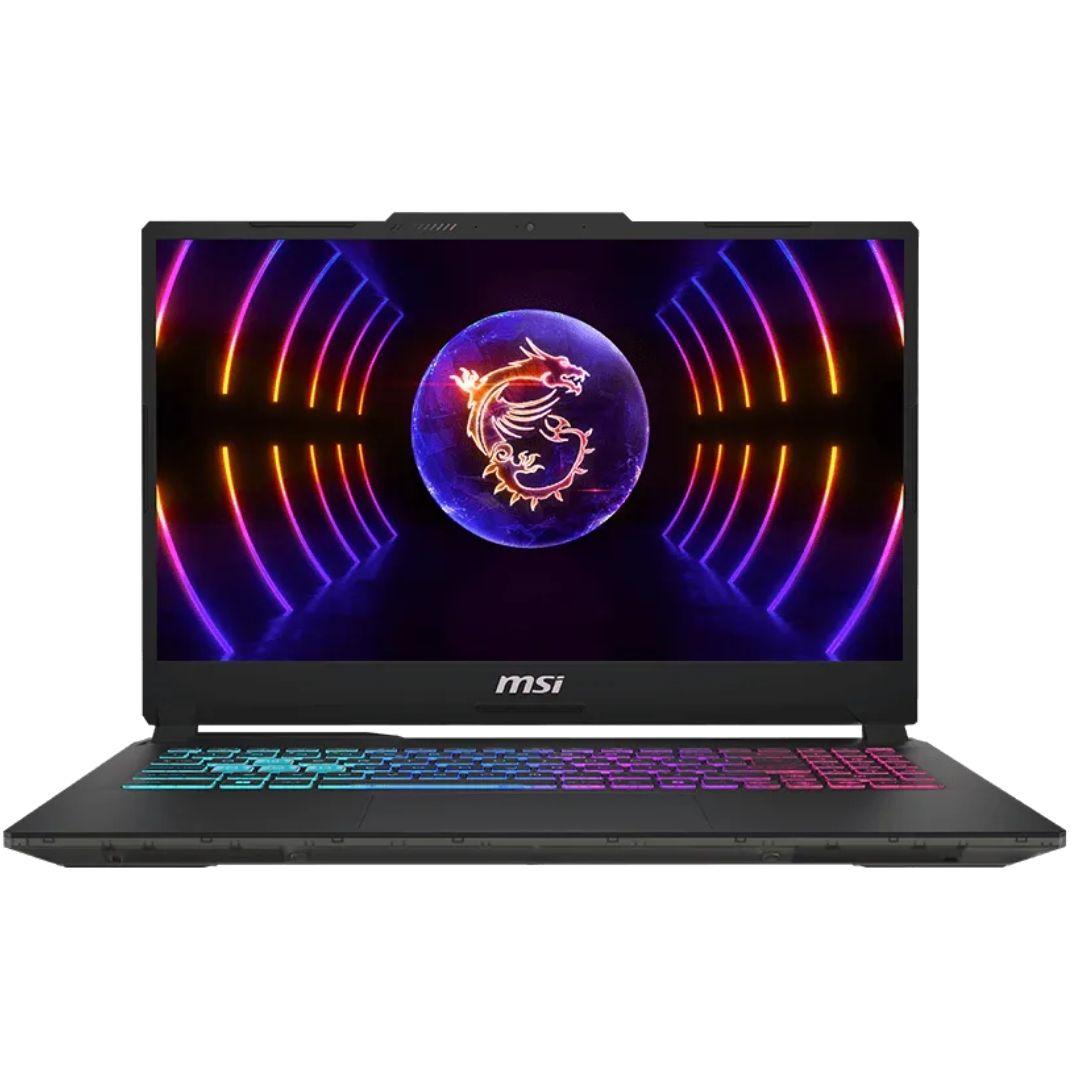 MSI Cyborg 15 A13VE-2243XAE, Intel Core i5-13420H, RAM 16GB, SSD 512GB, NVIDIA RTX 4050 6GB, 15.6 Inch IPS FHD 144Hz, Translucent Black