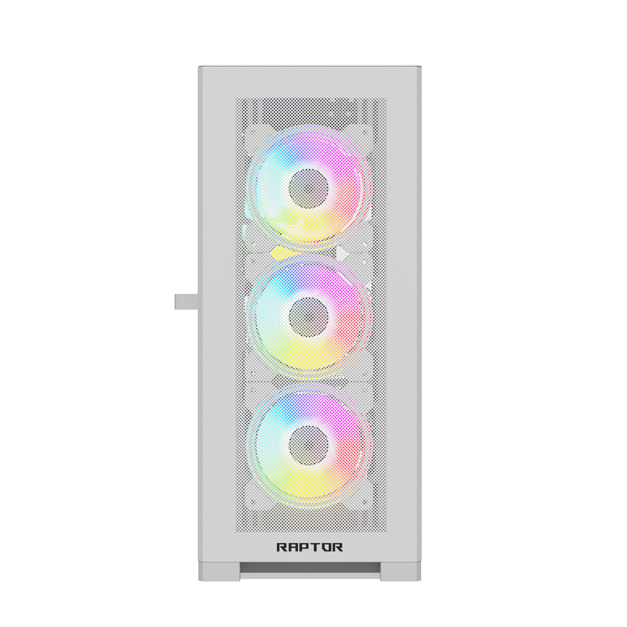 Raptor 290-XL ARCTIC HAWK RGB Mid Tower Case - White