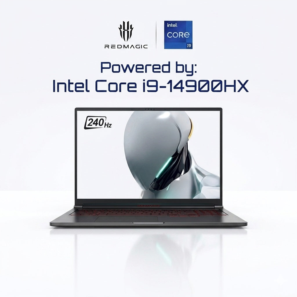 RedMagic Titan 16 Pro GN001J - Intel® Core i9-14900HX, RAM 16GB , SSD 1TB, RTX 4060 8GB, 16 Inch QHD 240z ,Eclipse